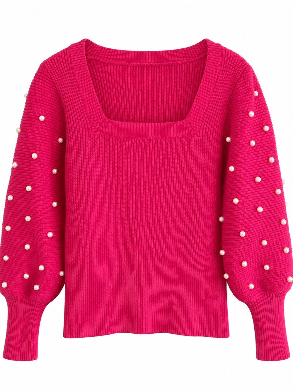 Belldini Pearl Sleeve Sweater